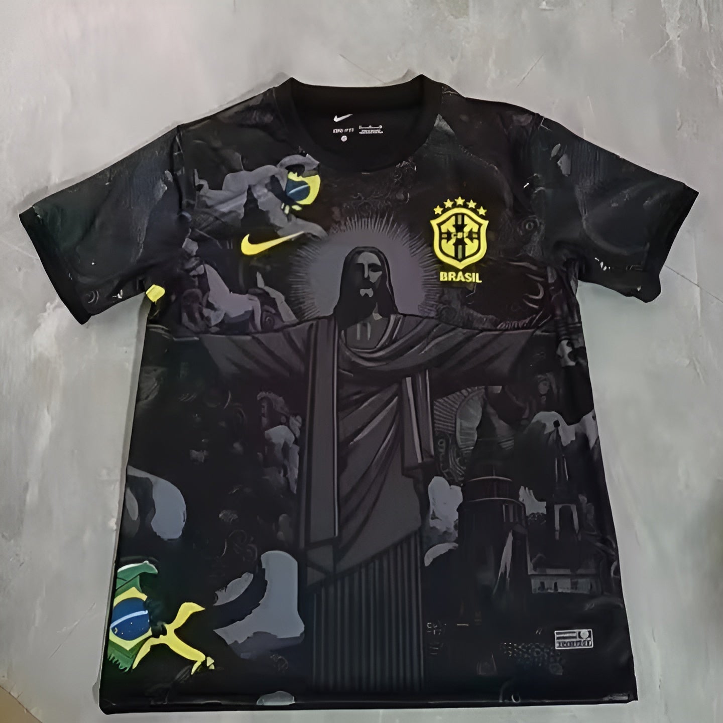 Brésil Maillot Spécial Noir 2024 KitGoal