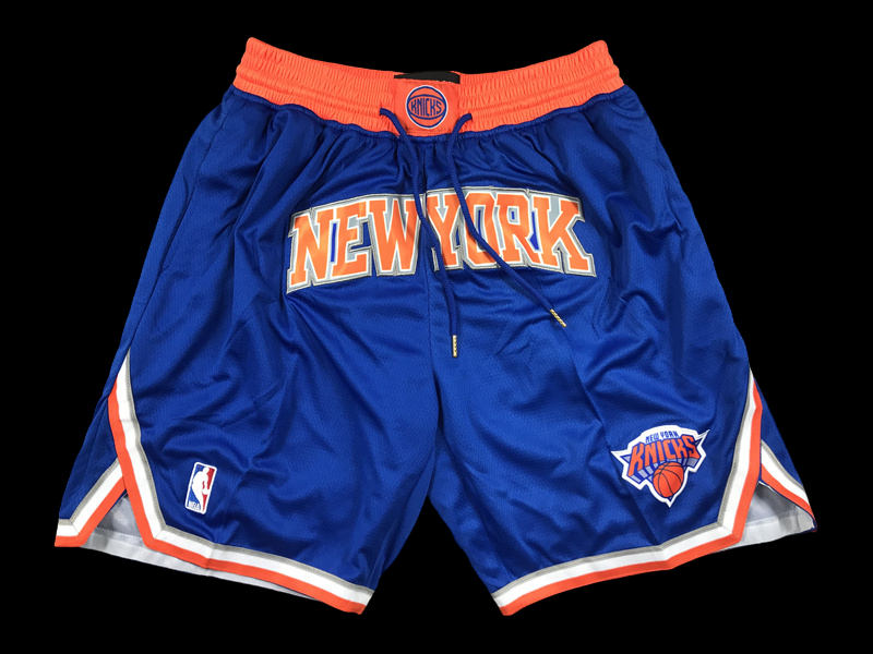 Pantalones cortos de la NBA de los New York Knicks 2024