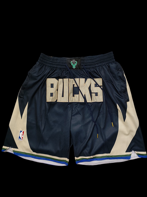 Pantalones cortos de la NBA de los Milwaukee Bucks 2024