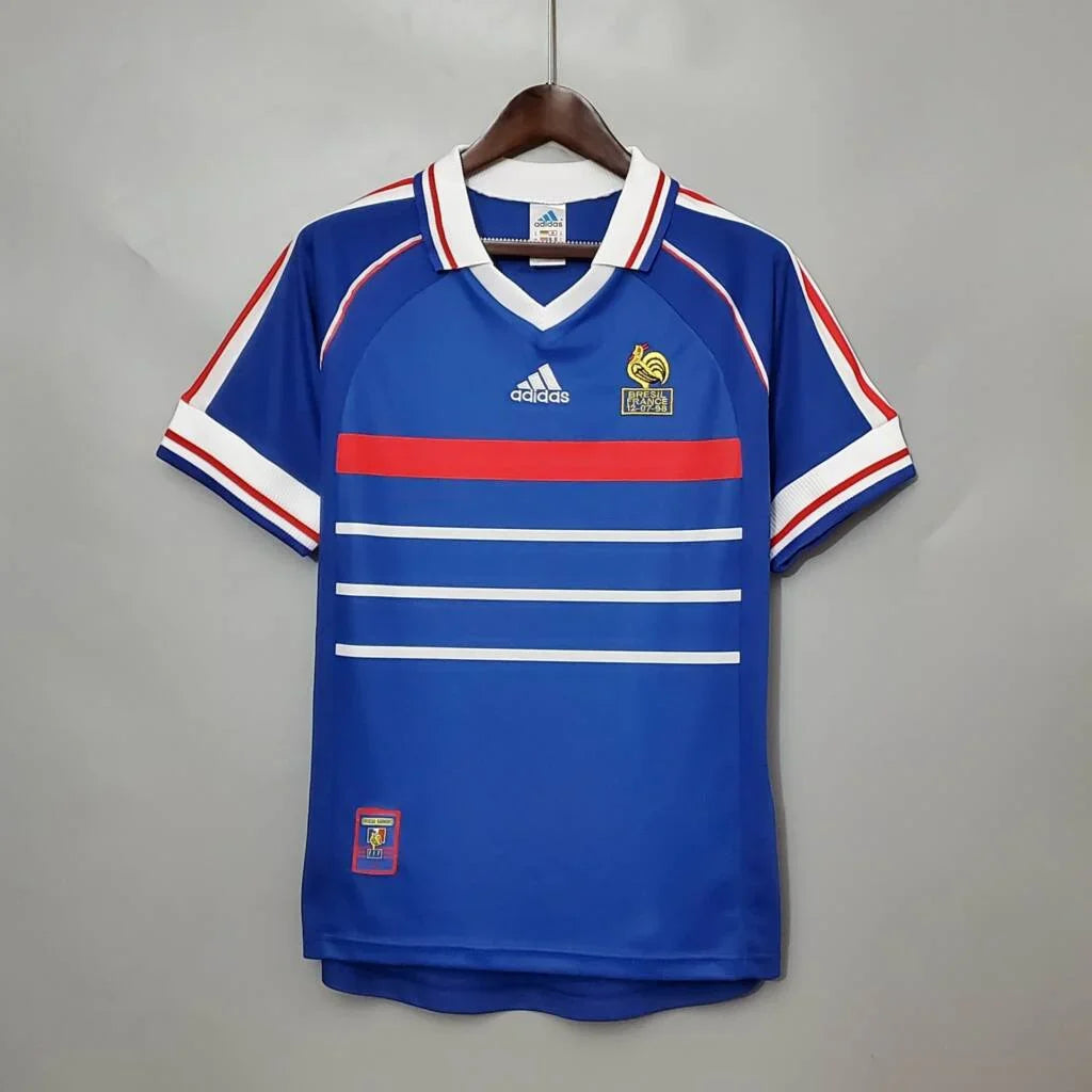 Camiseta retro de Francia 1998