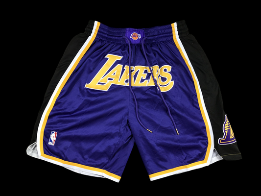 Pantalones cortos de Los Ángeles Lakers NBA 2024