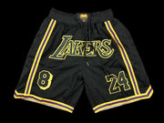 Los Angeles Lakers Shorts NBA 2024 KitGoal