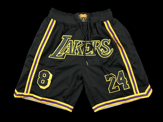 Pantalones cortos de Los Ángeles Lakers NBA 2024