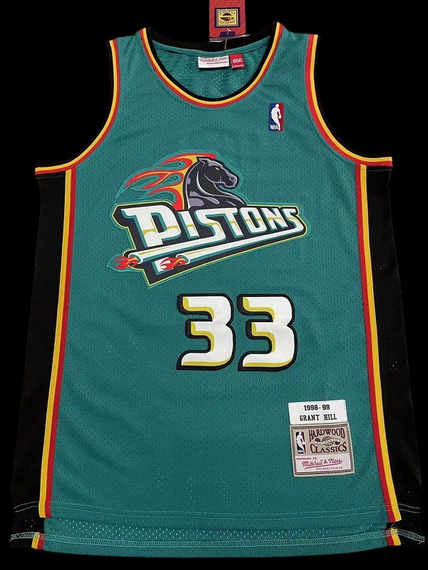 Detroit Pistons Retro NBA-Trikot