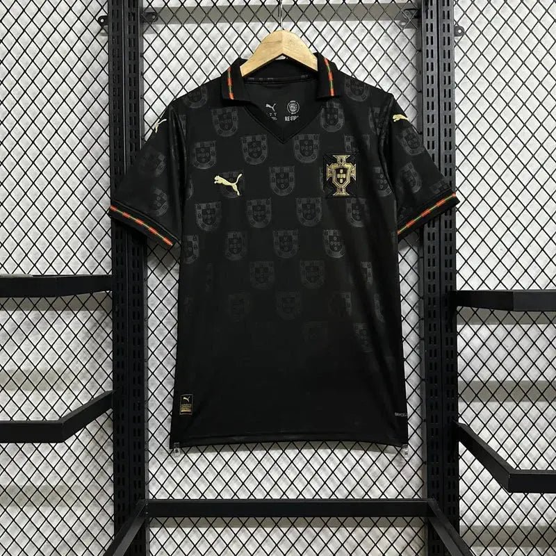 Maillot 25/26 Portugal black Spécial KITGOAL