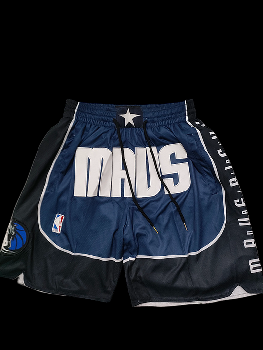 Pantalones cortos de la NBA de los Dallas Mavericks 2024