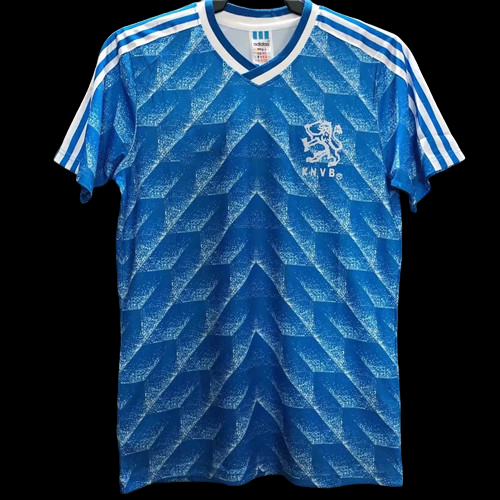 Niederlande Retro Trikot 1988 Blau