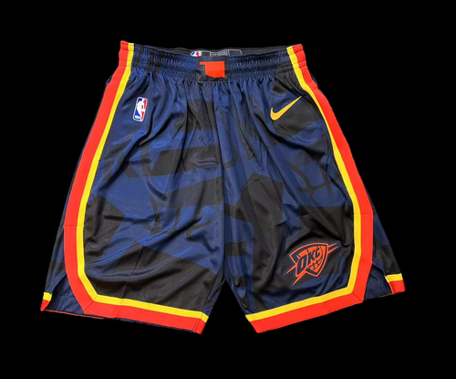 Pantalones cortos de la NBA de Oklahoma City Thunder 2024