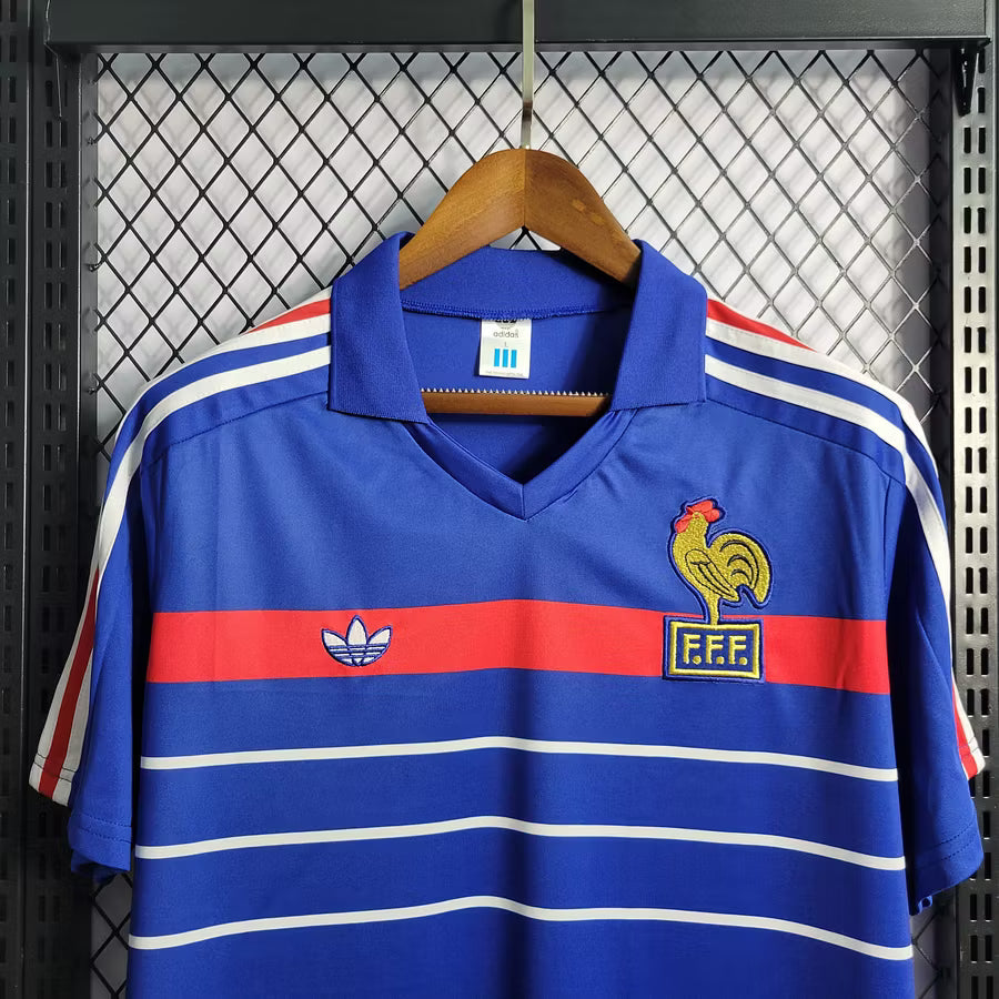 MAILLOT RÉTRO ÉQUIPE DE FRANCE 1985/86 Kitgoal