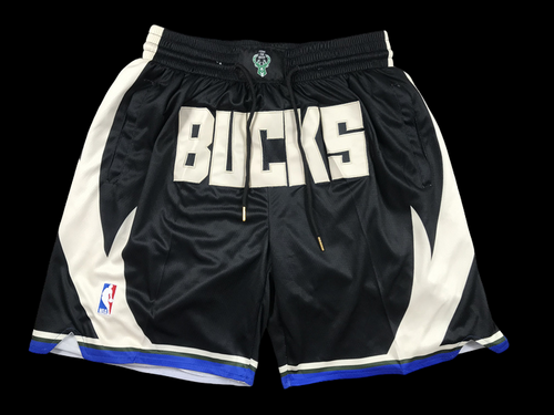 Pantalones cortos de la NBA de los Milwaukee Bucks 2024