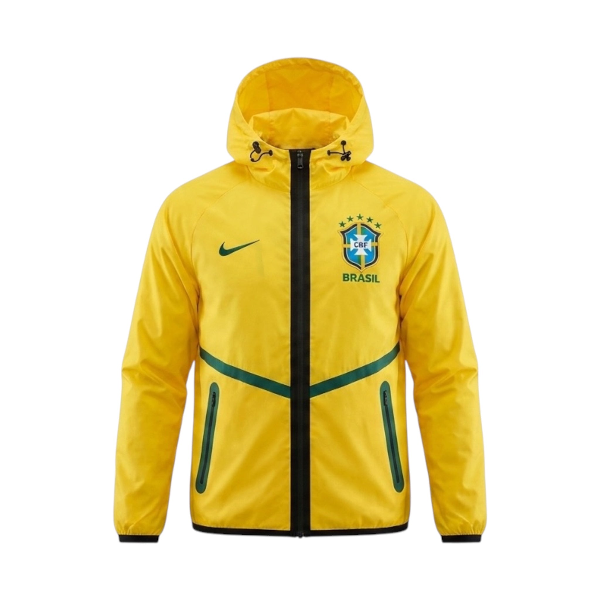 Veste Bresil Coupe-Vent Bleu Training Homme 2026 Kitgoal