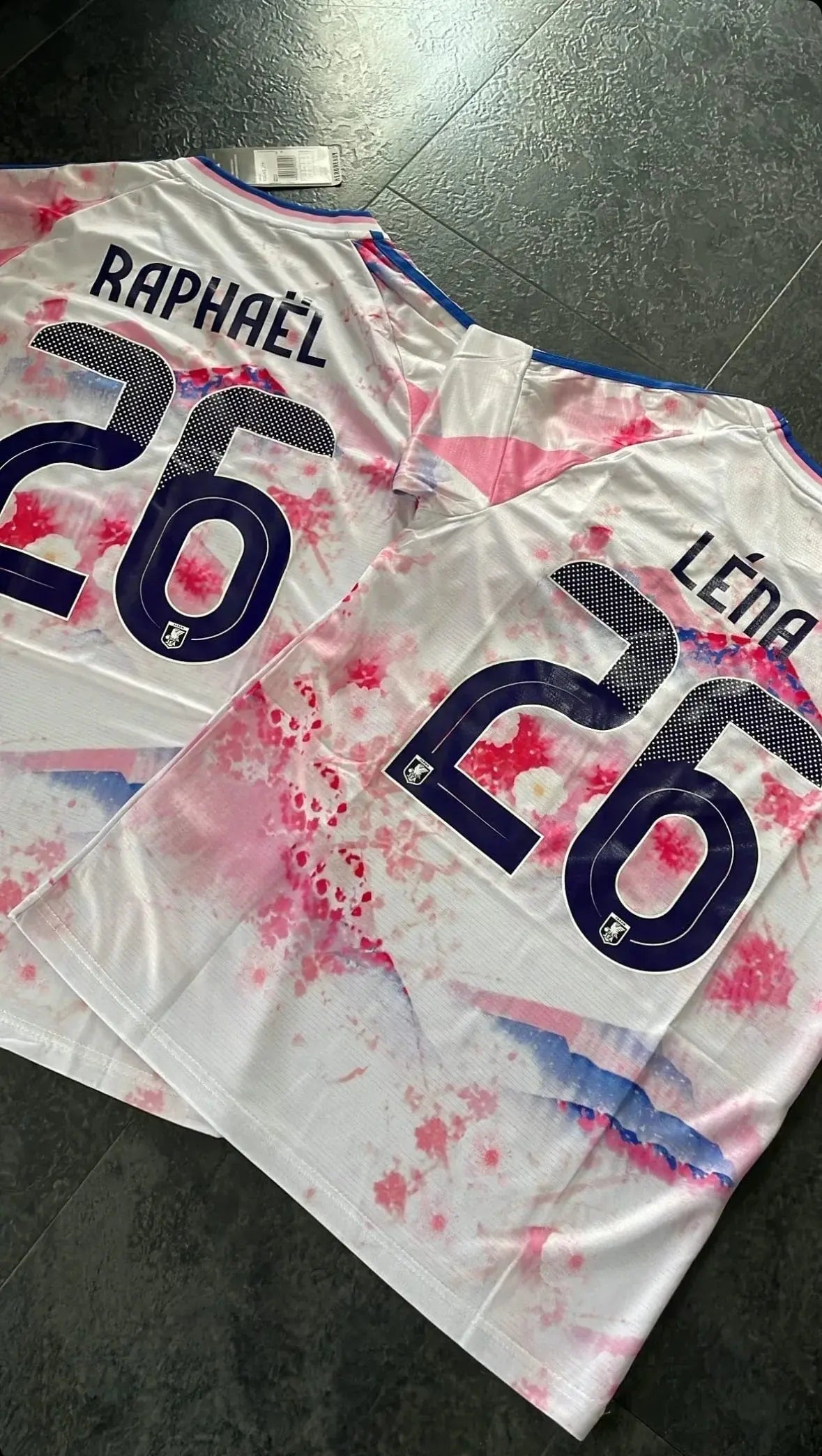 Japon - Maillot Concept - Rose, Blanc KITGOAL