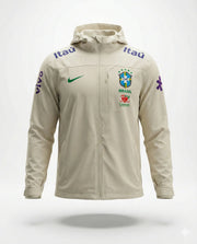 VESTE BRÉSIL BEIGE 2025/2026 Kitgoal