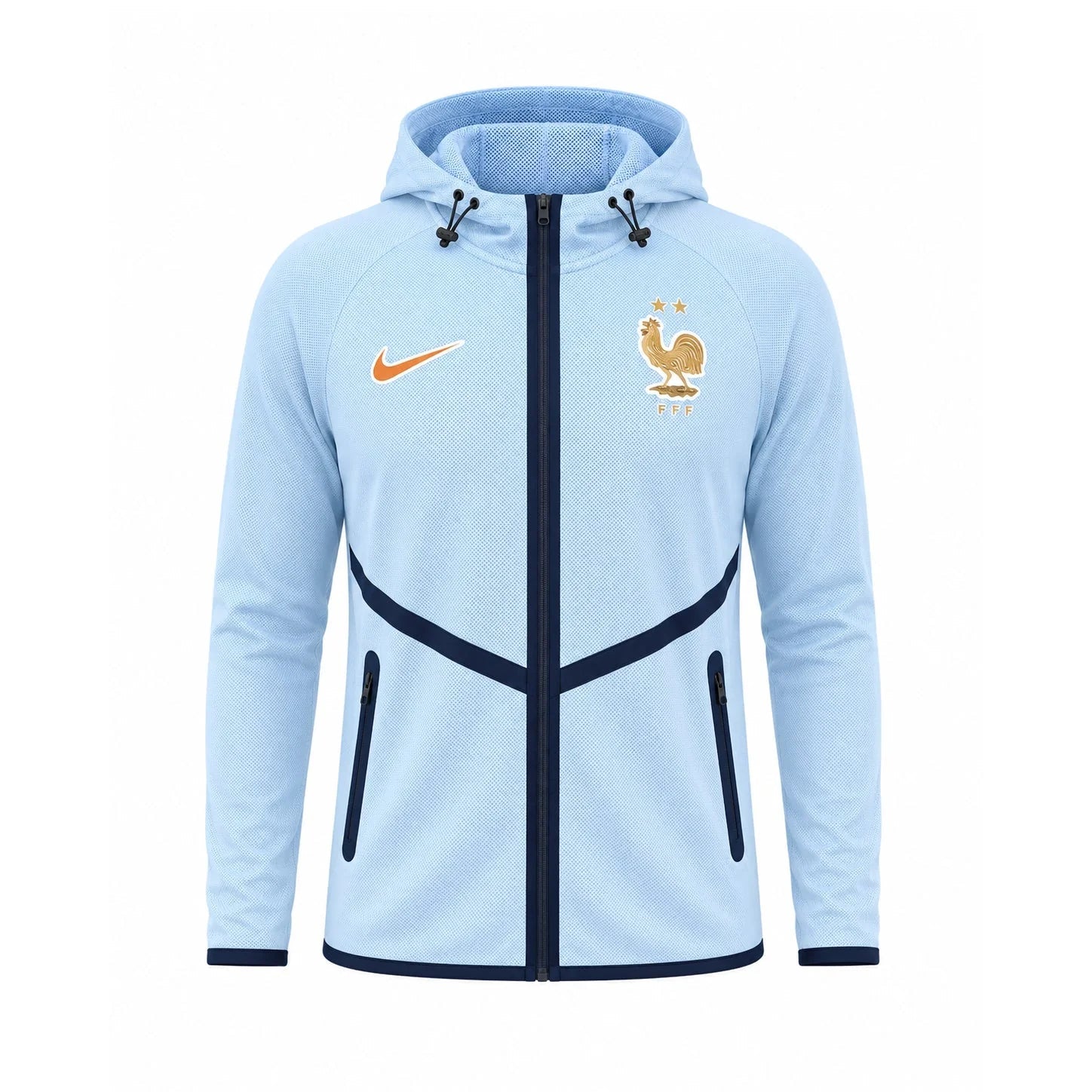 Veste Coupe-Vent Bleu France Training Homme 2026 2027 Kitgoal