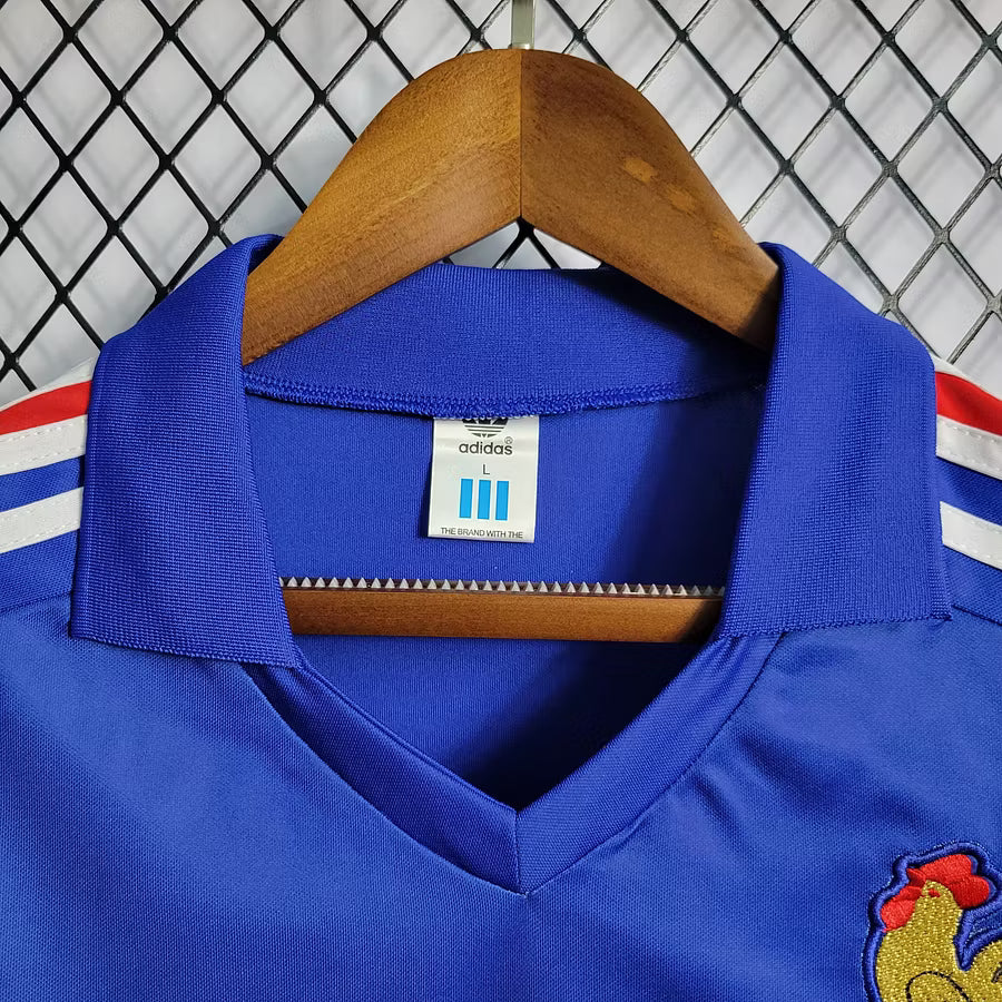 MAILLOT RÉTRO ÉQUIPE DE FRANCE 1985/86 Kitgoal