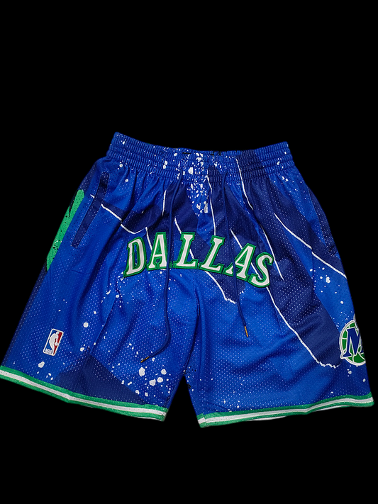 Pantalones cortos de la NBA de los Dallas Mavericks 2024