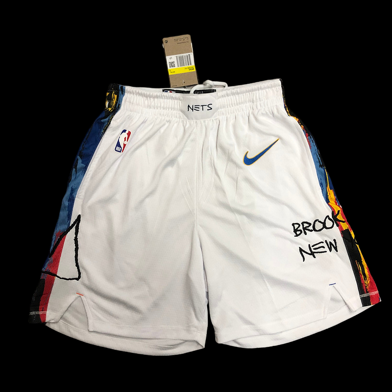 Pantalones cortos de la NBA de los Brooklyn Nets 2023