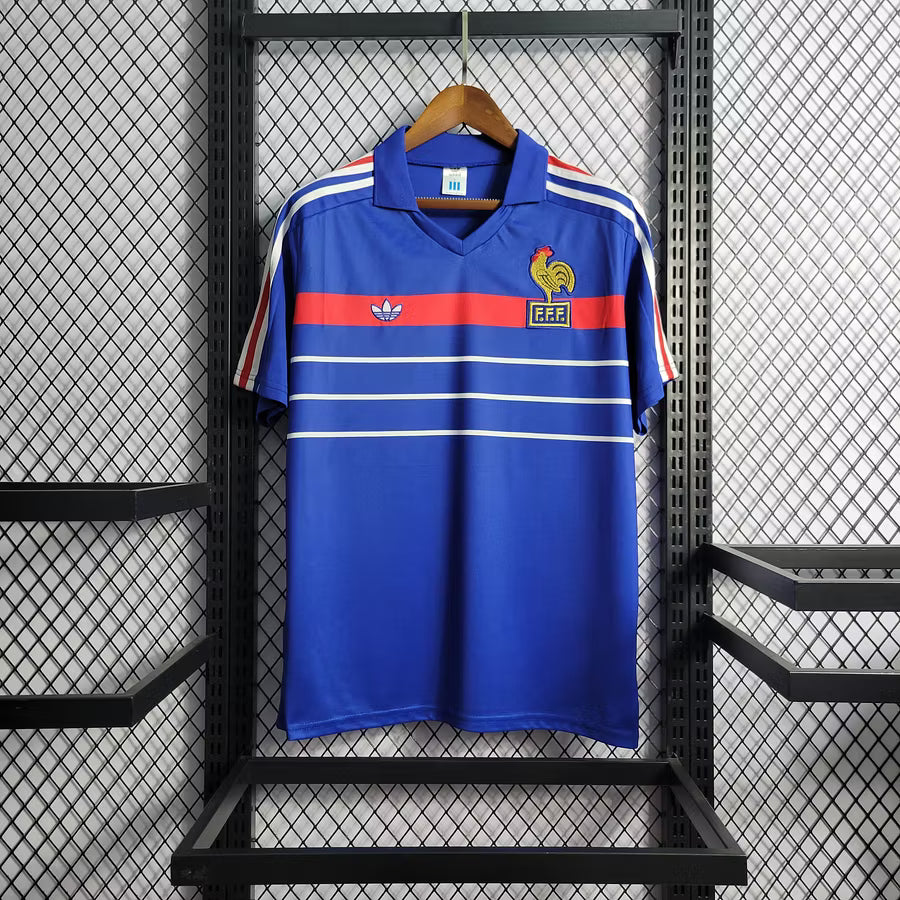 MAILLOT RÉTRO ÉQUIPE DE FRANCE 1985/86 Kitgoal