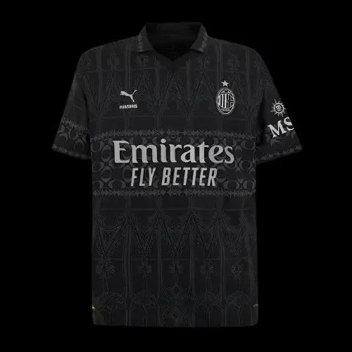 AC Milan Maillot x PLEASURES Fourth 23/24 Noir KitGoal
