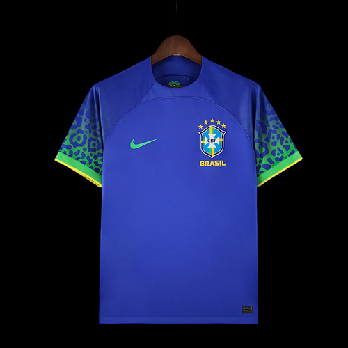 Camiseta visitante de Brasil 2022