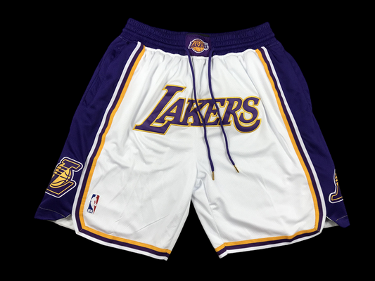 Pantalones cortos de la NBA de Los Ángeles Lakers 2023