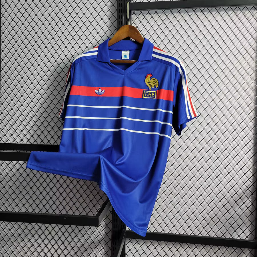 MAILLOT RÉTRO ÉQUIPE DE FRANCE 1985/86 Kitgoal