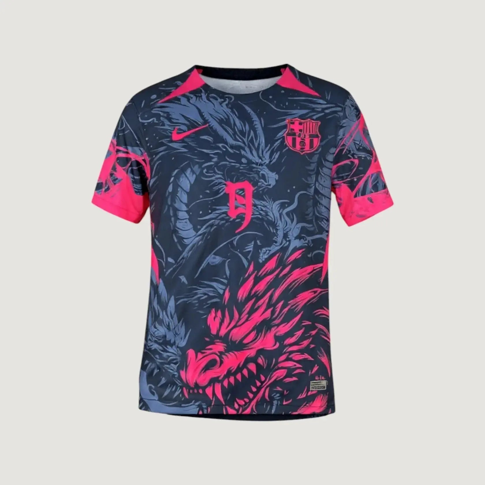 FC Barcelone – Maillot Concept Dragon 25/26 – Noir & Rose Kitgoal