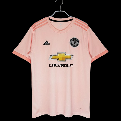 Manchester United Maillot Retro 2018/2019 Extérieur