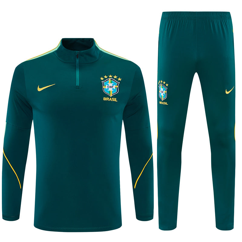 Brésil Vert Foncé Survêtement Training 26-27