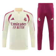 Réal Madrid Beige Rose Survêtement Training 26-27