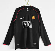 Maillot 07-08 Manchester United Exterieur Manches Longues KITGOAL