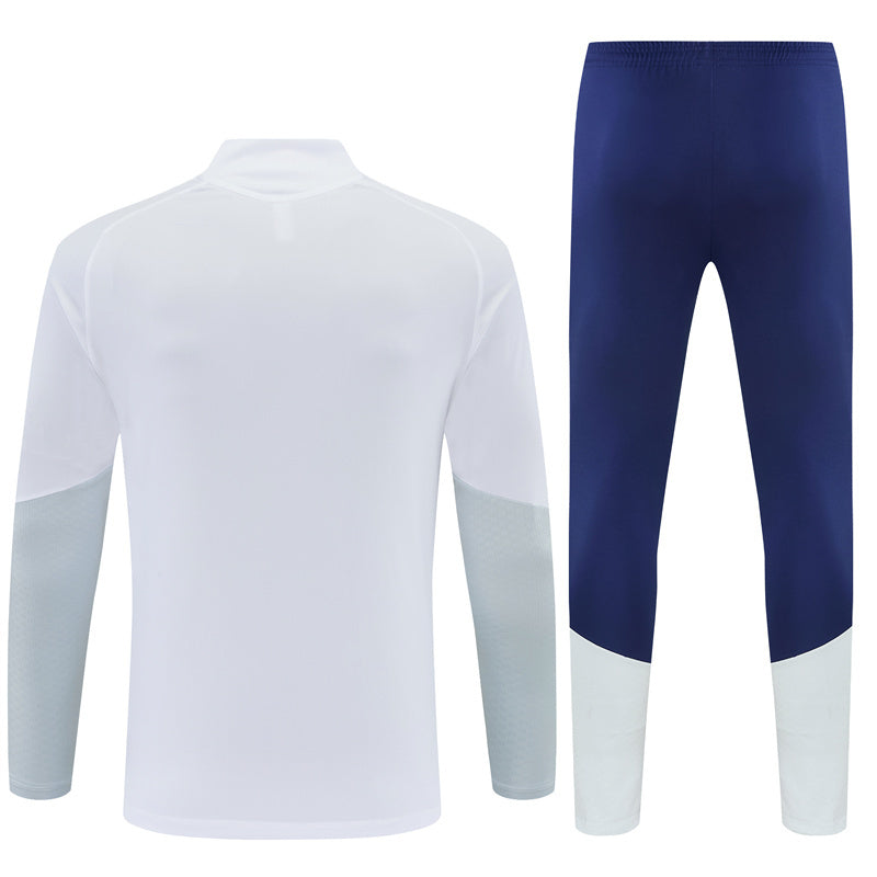 Réal Madrid Blanc Bleu Survêtement Training 26-27