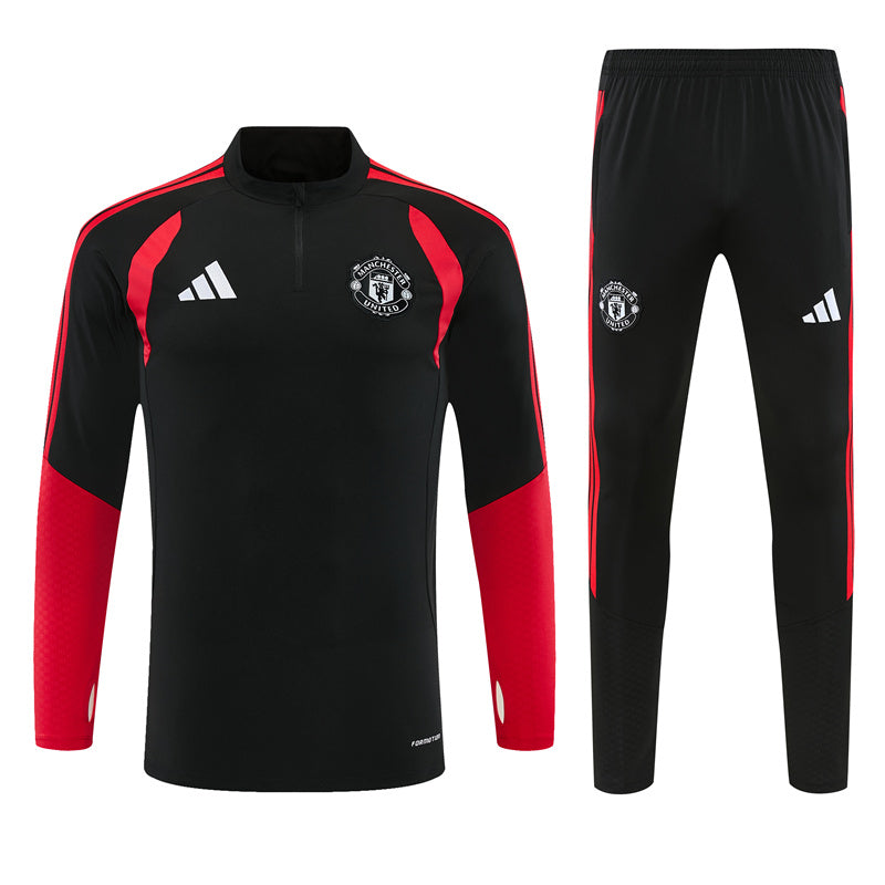 Manchester United Noir Survêtement Training 26-27