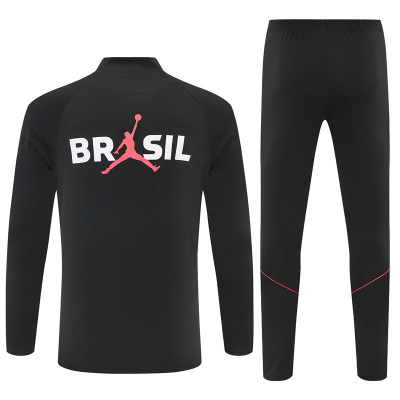 Brésil Noir Rouge Survêtement Training 26-27