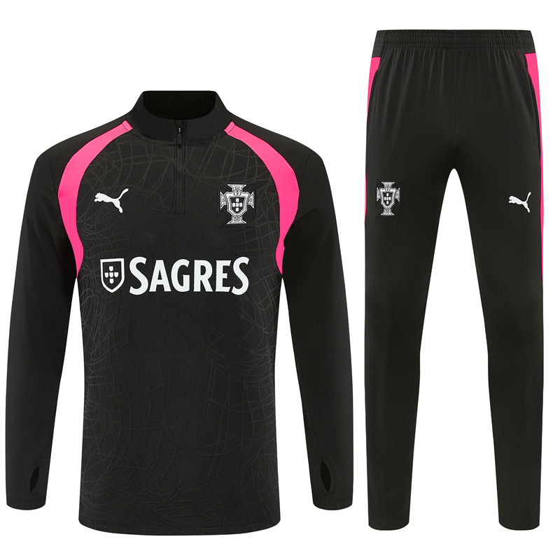 Portugal Noir Rose Survêtement Training 26-27