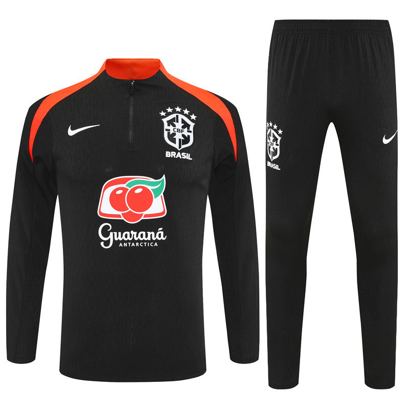 Brésil Noir Orange Survêtement Training 26-27