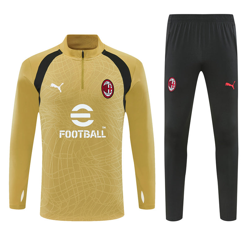 Ac Milan Or Noir Rouge Survêtement Training 26-27