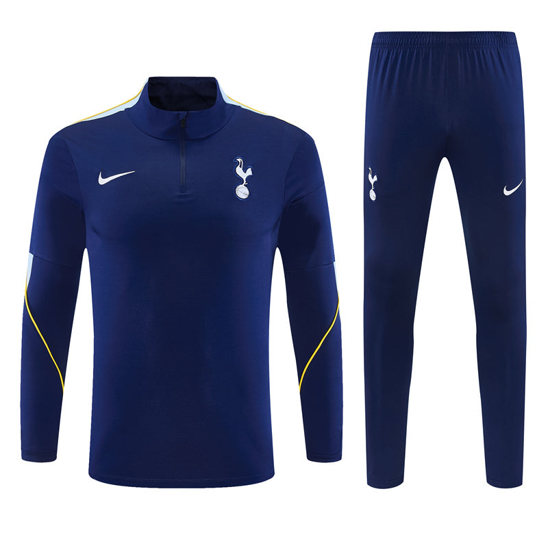Tottenham Survêtement Training Bleu et Noir Domicile 26-27