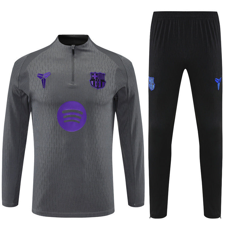Fc Barcelone Gris Survêtement Training 26-27