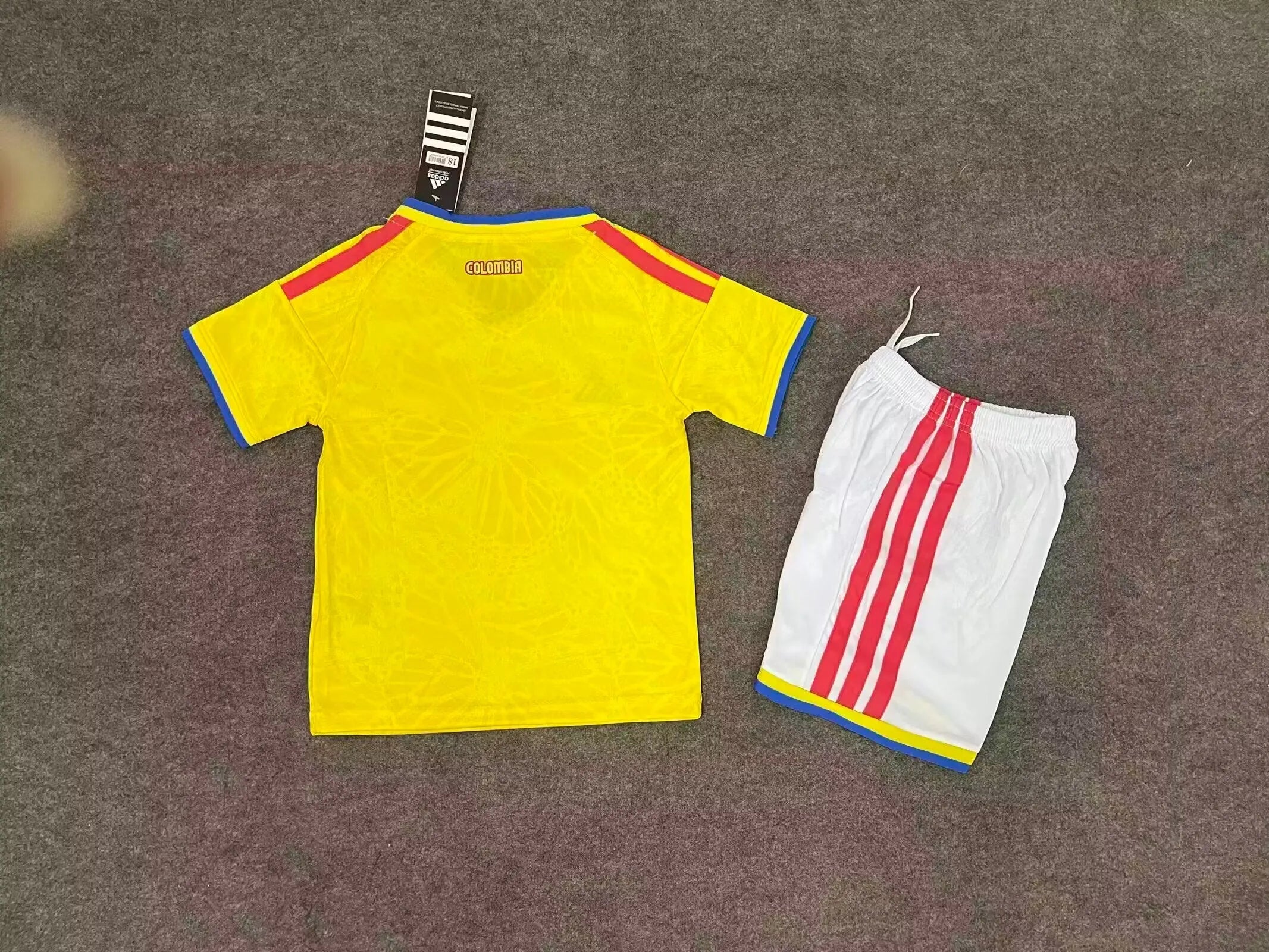 Ensemble Colombie coupe du monde 2026 DOM blanc KITGOAL