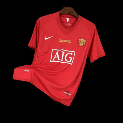 Maillot Rétro Manchester United Domicile 2007-08 Kitgoal