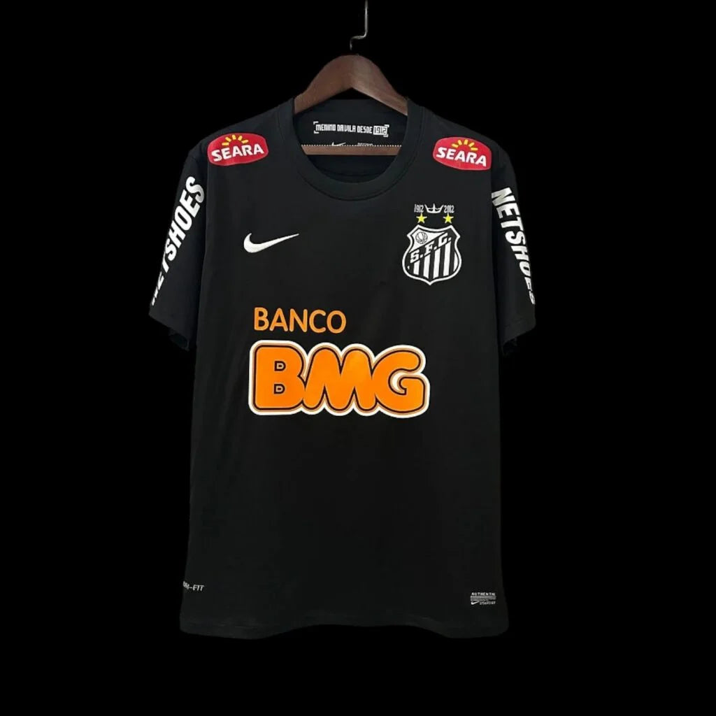 Maillot Santos Rétro Noir 11/12 Kitgoal
