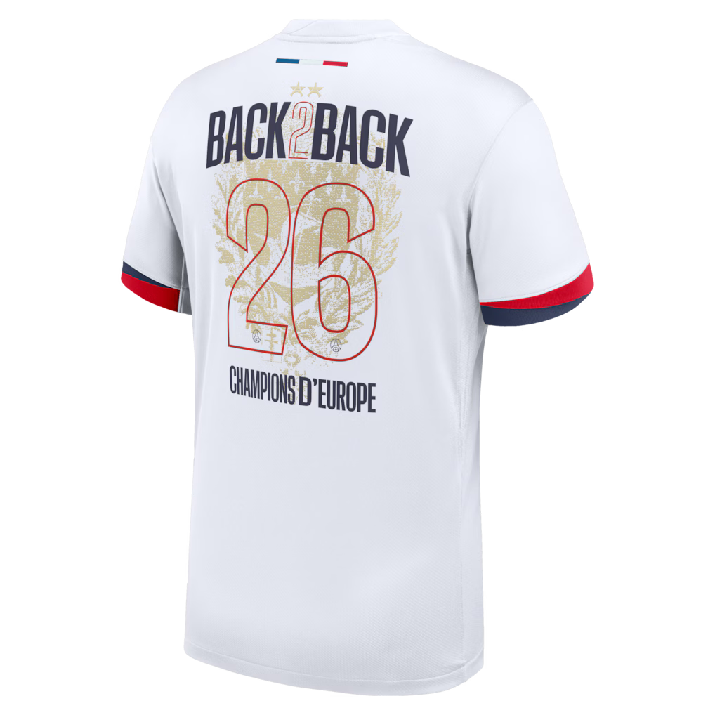 MAILLOT PSG EXTERIEUR BACK2BACK 26 AVEC LES 2 ÉTOILES Kitgoal
